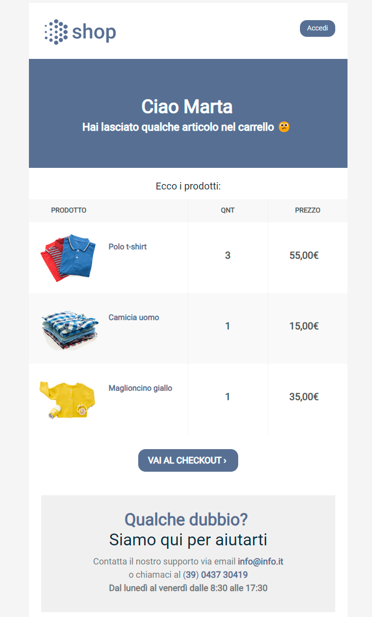 email_transazionale_carrello_abbandonato email_transazionale_carrello_abbandonato